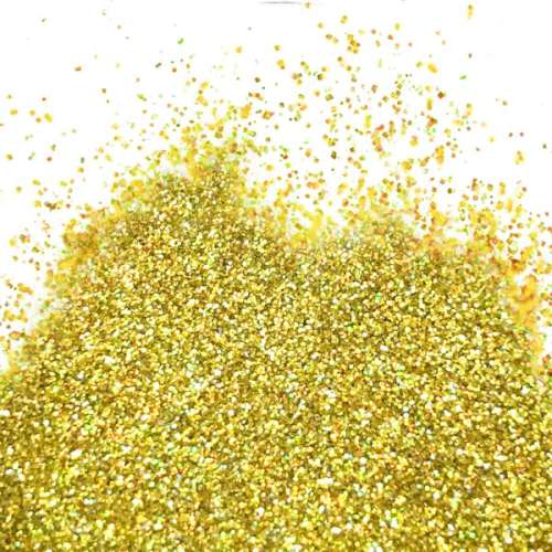 Barco Flitter Glitter - Gold Hologram 50 g - Click Image to Close